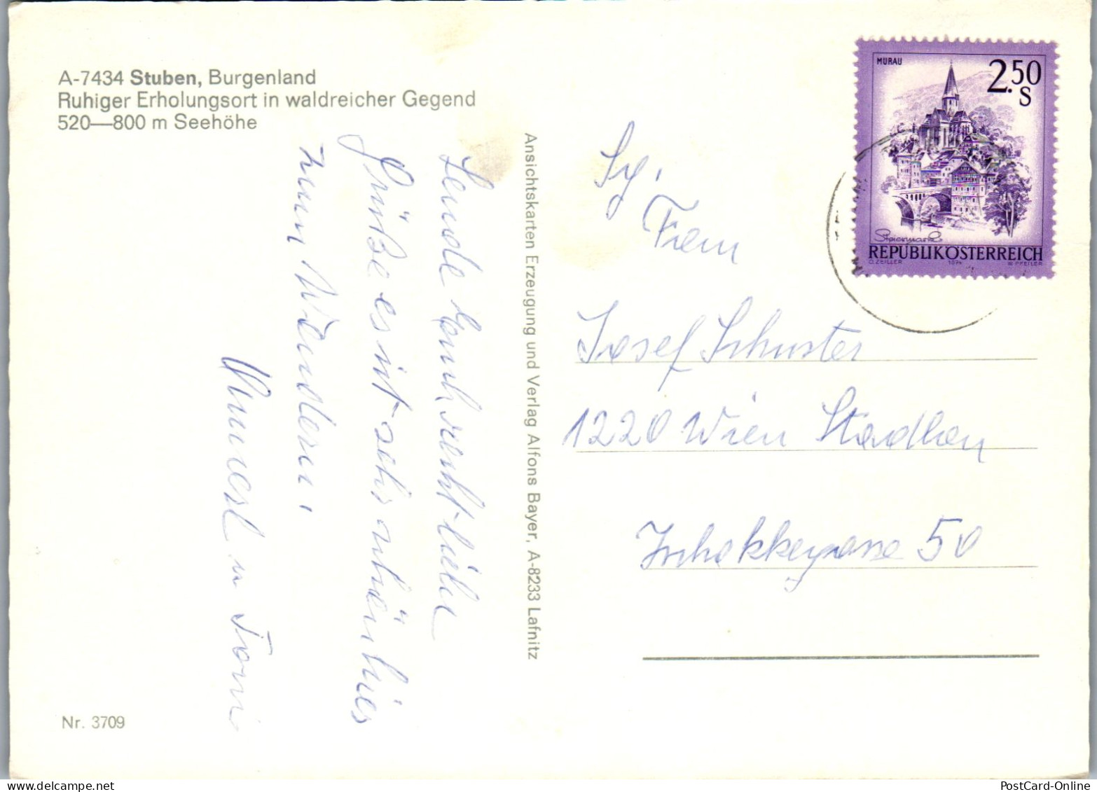 49635 - Burgenland - Stuben , Mehrbildkarte - Gelaufen  - Oberwart