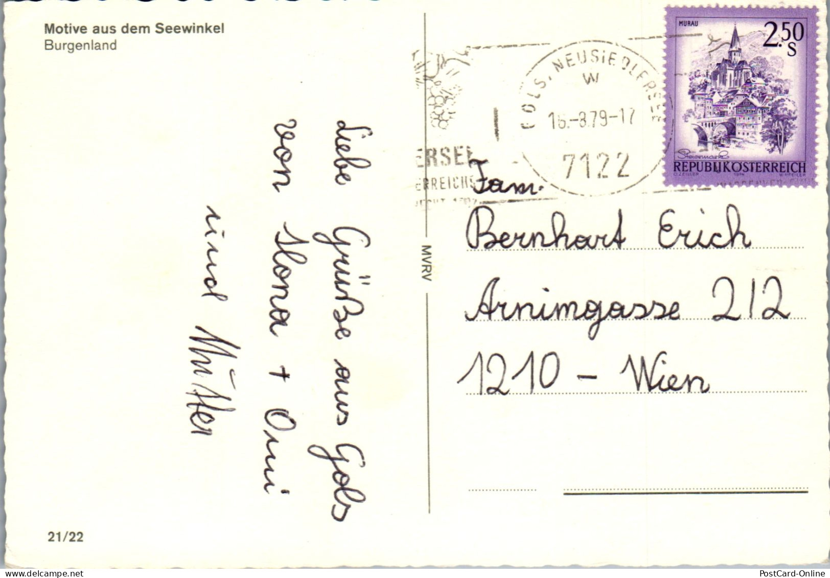 49630 - Burgenland - Motive , Aus Dem Seewinkel , Mehrbildkarte - Gelaufen 1979 - Autres & Non Classés