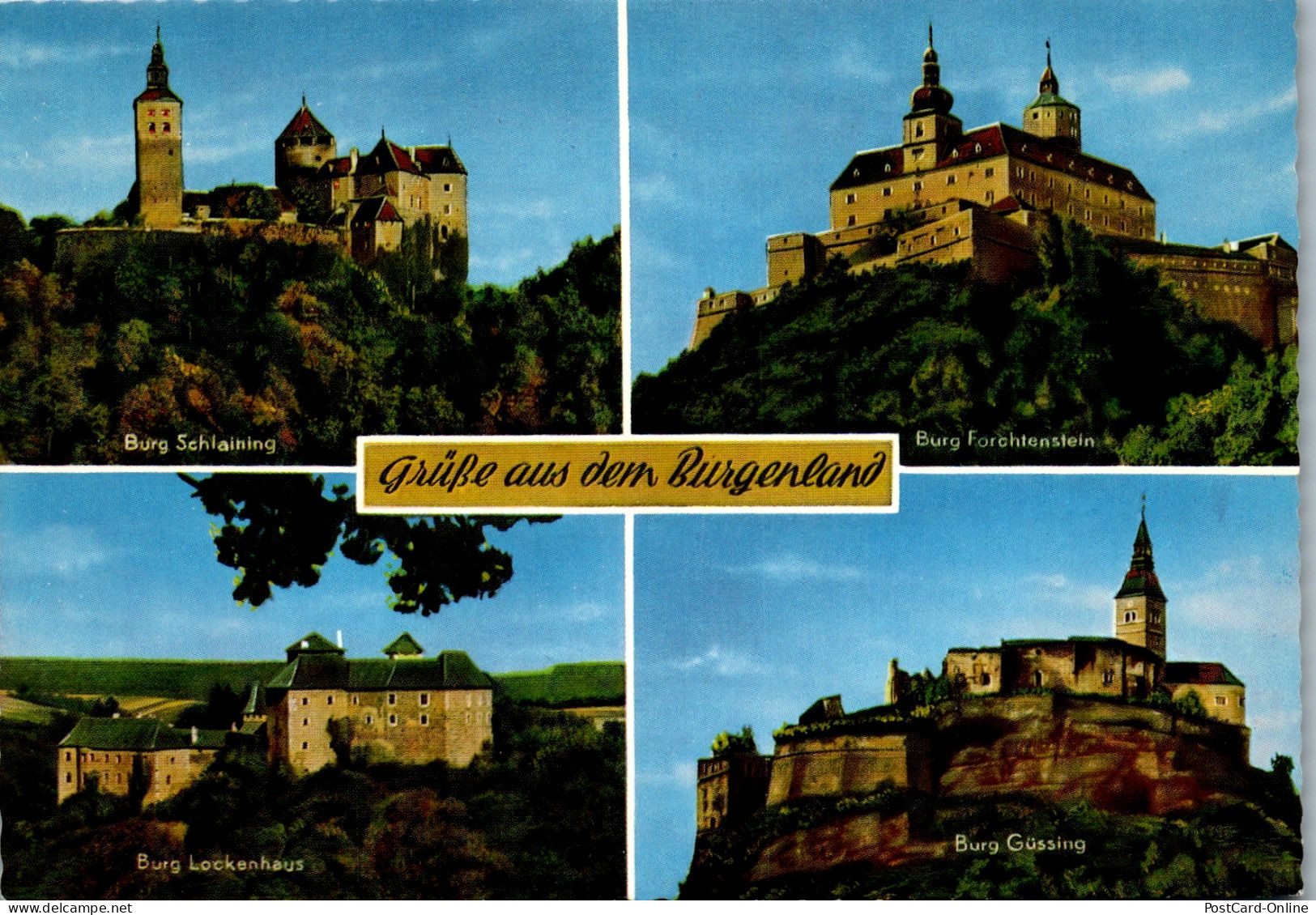 49624 - Burgenland - Burgen , Schlaining , Lockenhaus , Forchenstein , Güssing - Nicht Gelaufen  - Autres & Non Classés