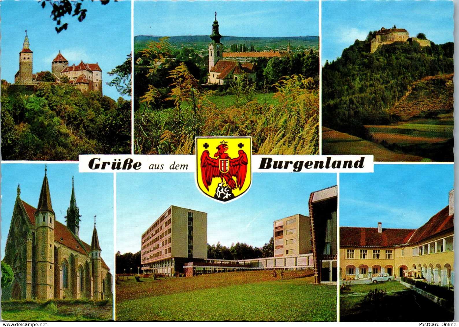 49603 - Burgenland - Burg Bernstein , Schlaining , Oberwart , Mariasdorf , Bad Tatzmannsdorf - Nicht Gelaufen  - Oberwart