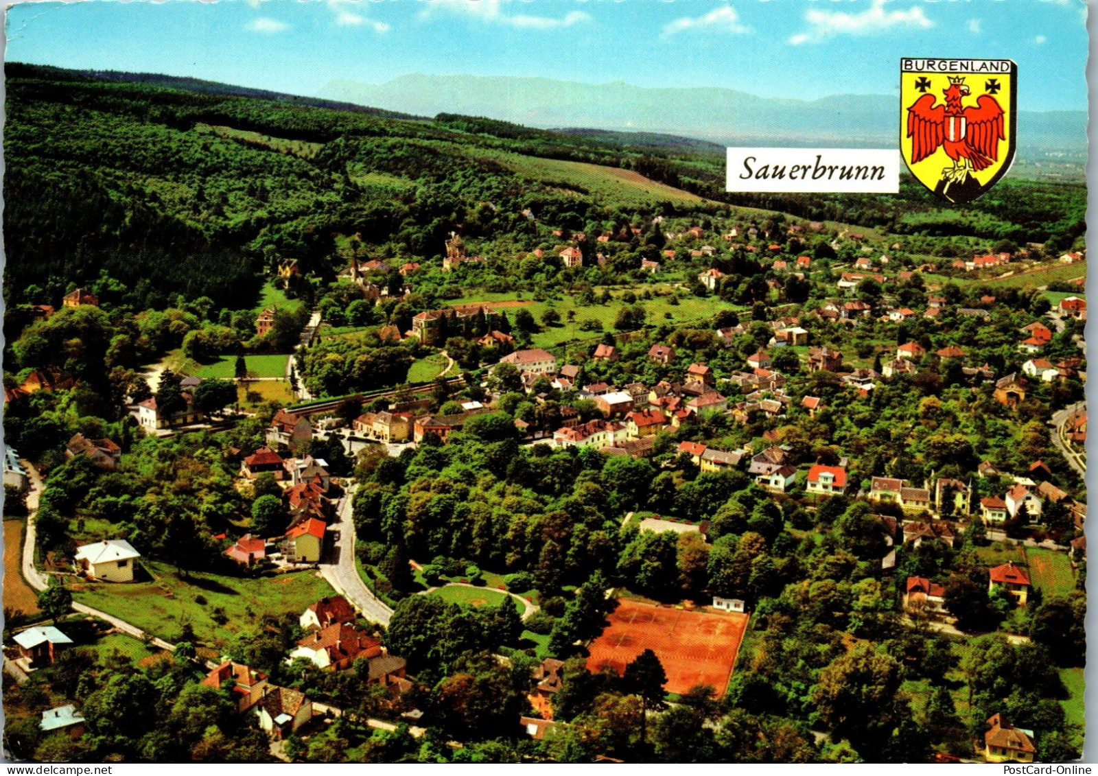 49599 - Burgenland - Sauerbrunn , Panorama - Gelaufen 1968 - Otros & Sin Clasificación