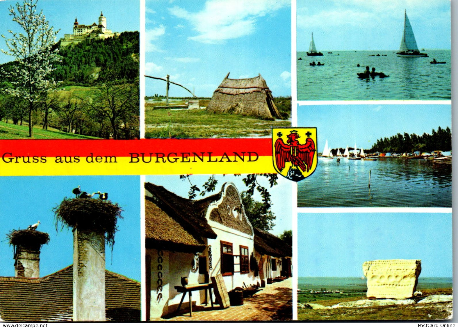 49631 - Burgenland - Motive , Mehrbildkarte - Gelaufen 1981 - Andere & Zonder Classificatie