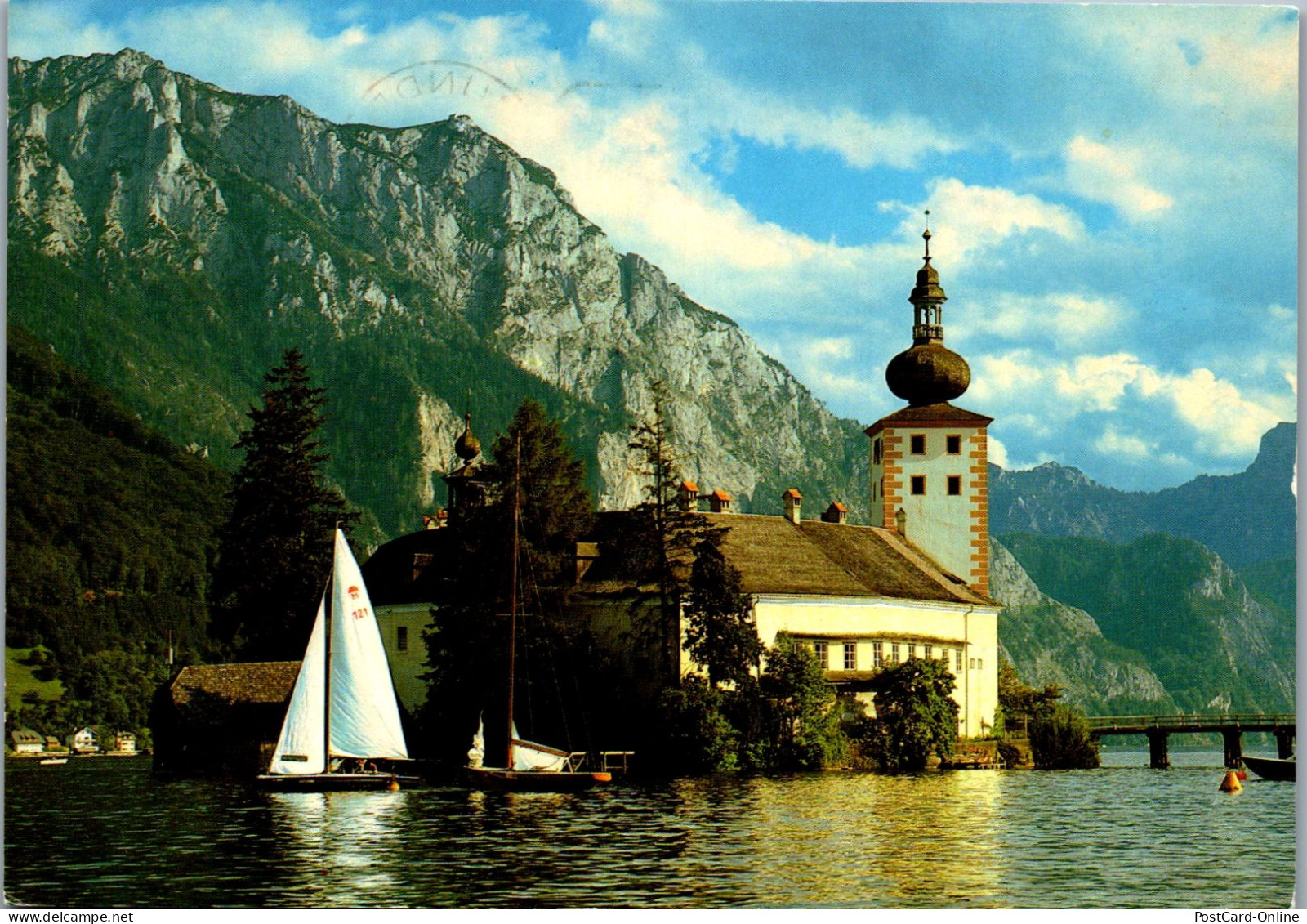 49582 - Oberösterreich - Gmunden , Schloß Ort , Traunstein , Schlafende Griechin - Gelaufen 1993 - Gmunden