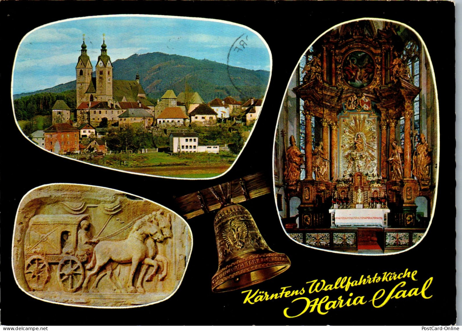 49575 - Kärnten - Maria Saal , Wallfahrtskirche - Gelaufen  - Klagenfurt