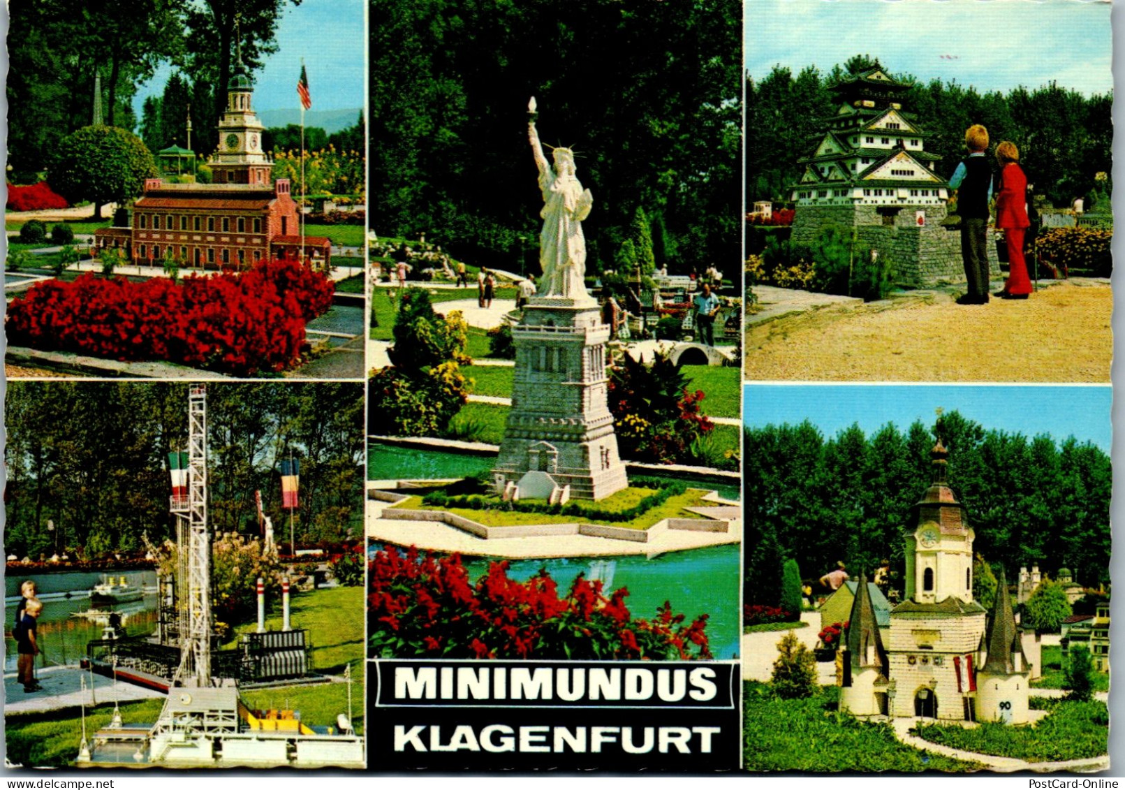 49568 - Kärnten - Klagenfurt , Minimundus - Gelaufen  - Klagenfurt