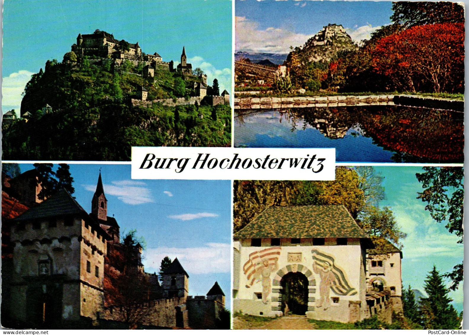 49550 - Kärnten - Launsdorf , Burg Hochosterwitz , Mehrbildkarte - Gelaufen  - St. Veit An Der Glan