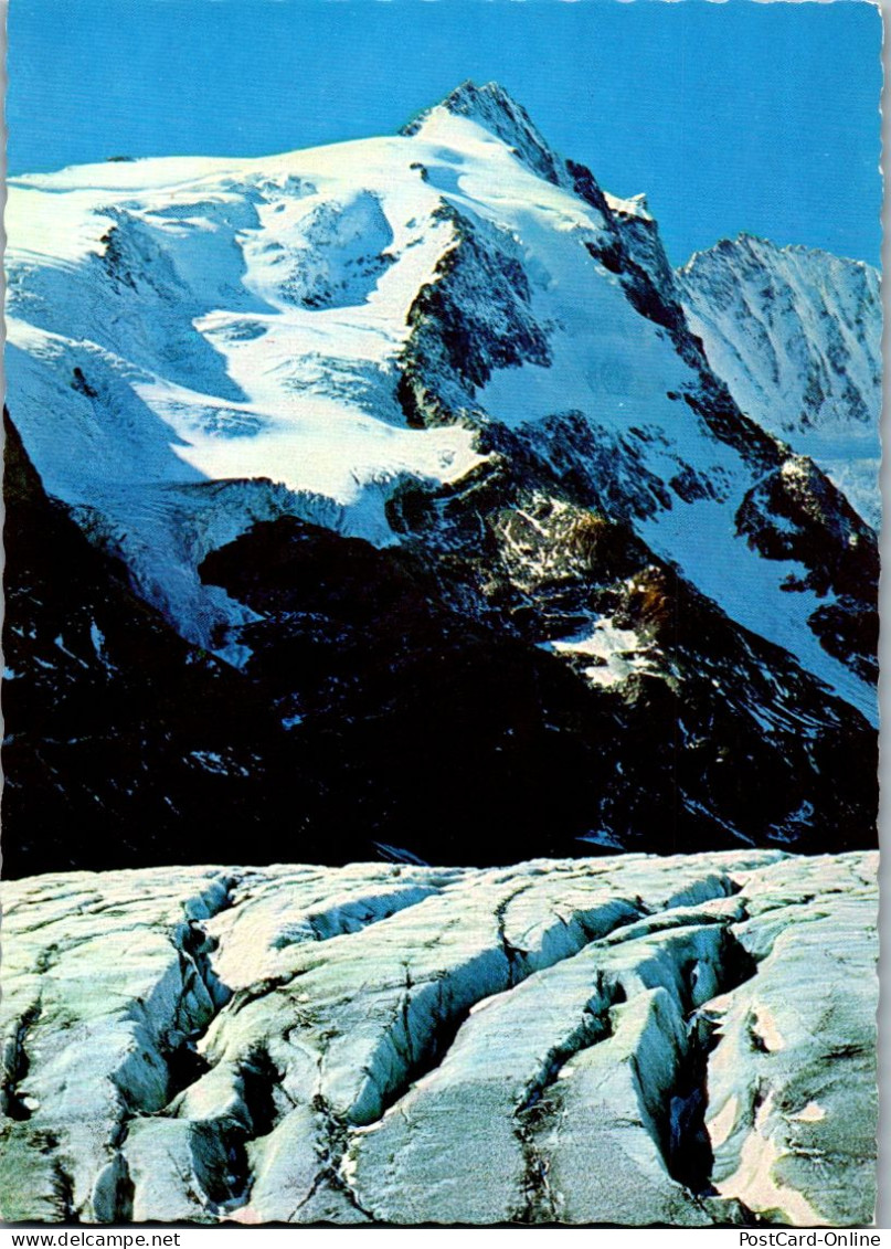 49542 - Kärnten - Großglockner , Pasterze Gletscher , Gletscherspalten - Gelaufen 1983 - Heiligenblut