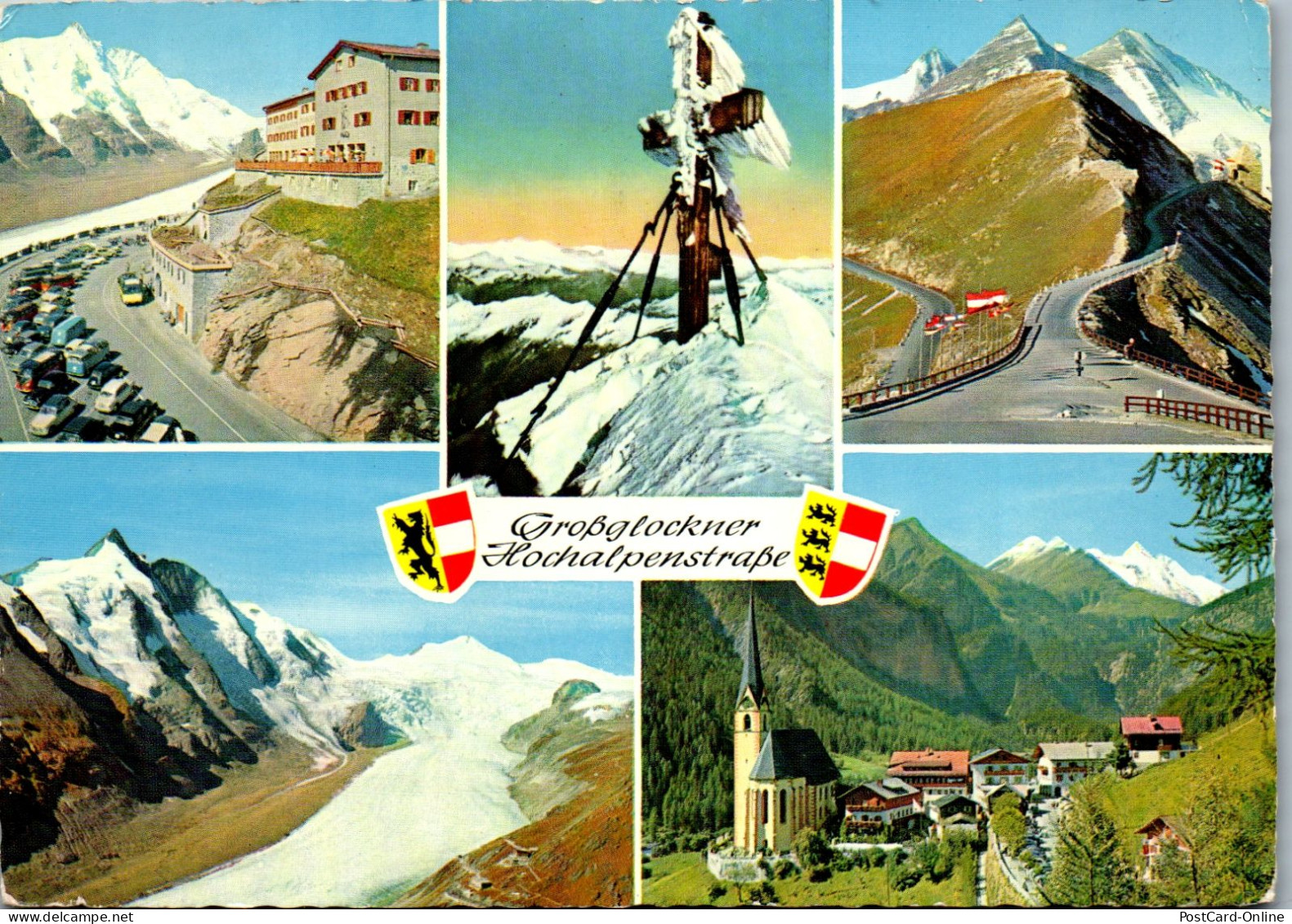 49540 - Kärnten - Großglockner , Hochalpenstraße , Gipfelkreuz , Franz Josefs Höhe , Fuschertörl - Gelaufen  - Heiligenblut