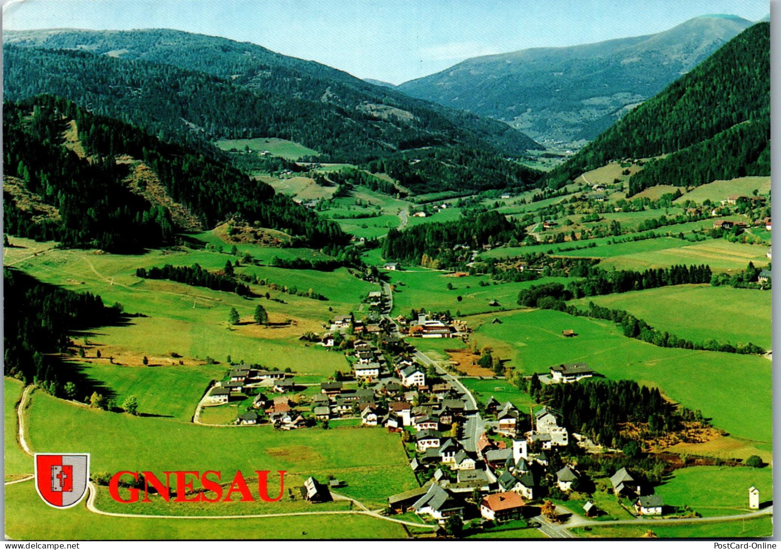 49531 - Kärnten - Gnesau , Panorama - Gelaufen  - Feldkirchen In Kärnten