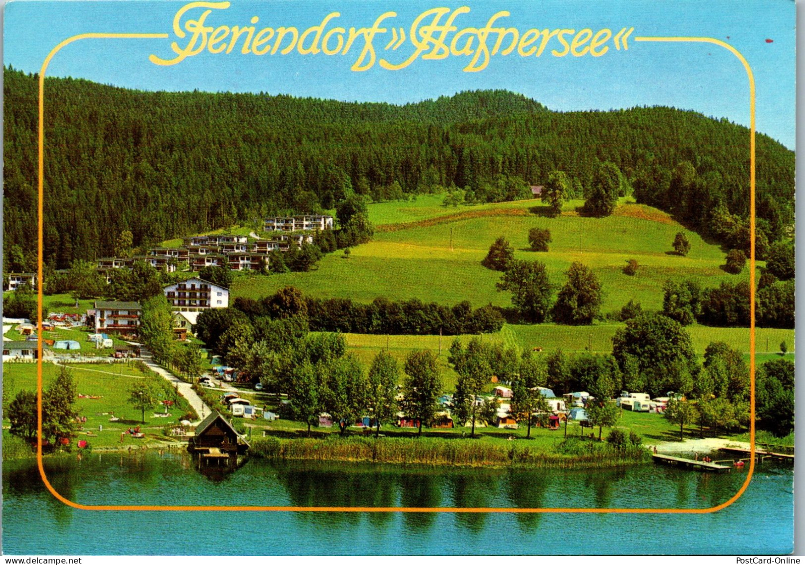 49537 - Kärnten - Keutschach , Feriendorf , Hafnersee - Gelaufen  - Klagenfurt