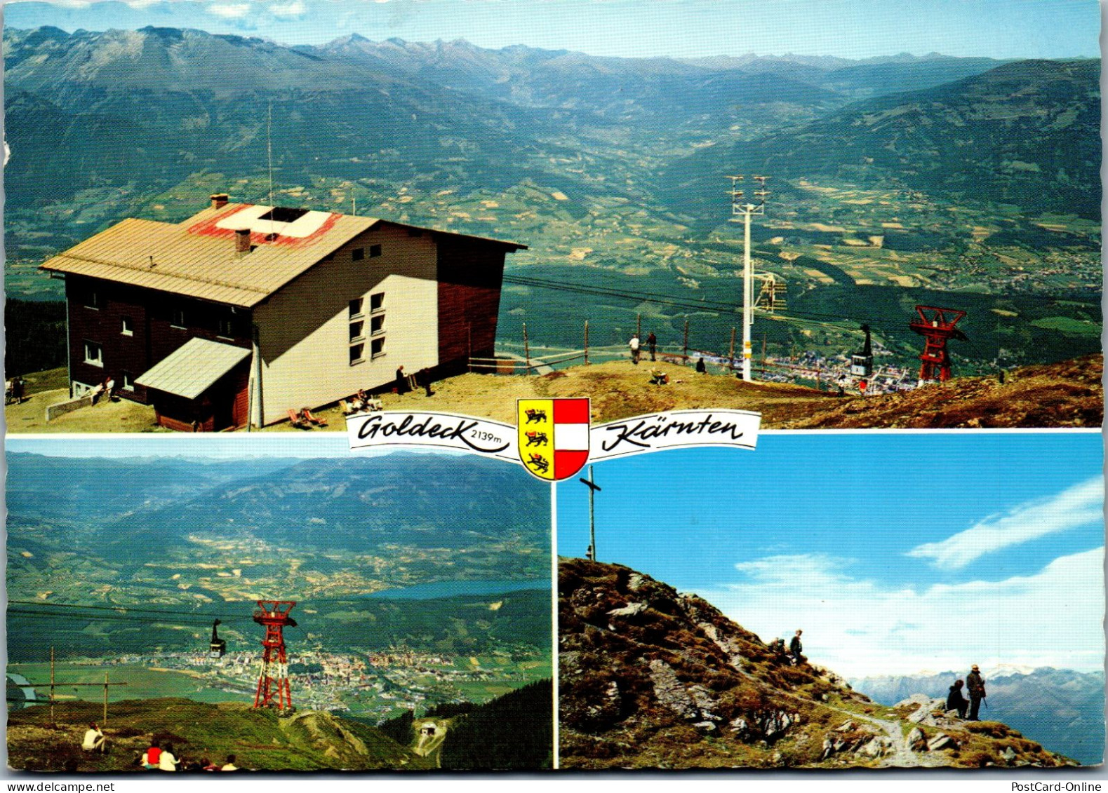 49528 - Kärnten - Spittal , Goldeck Seilbahn , Millstättersee - Gelaufen 1967 - Spittal An Der Drau