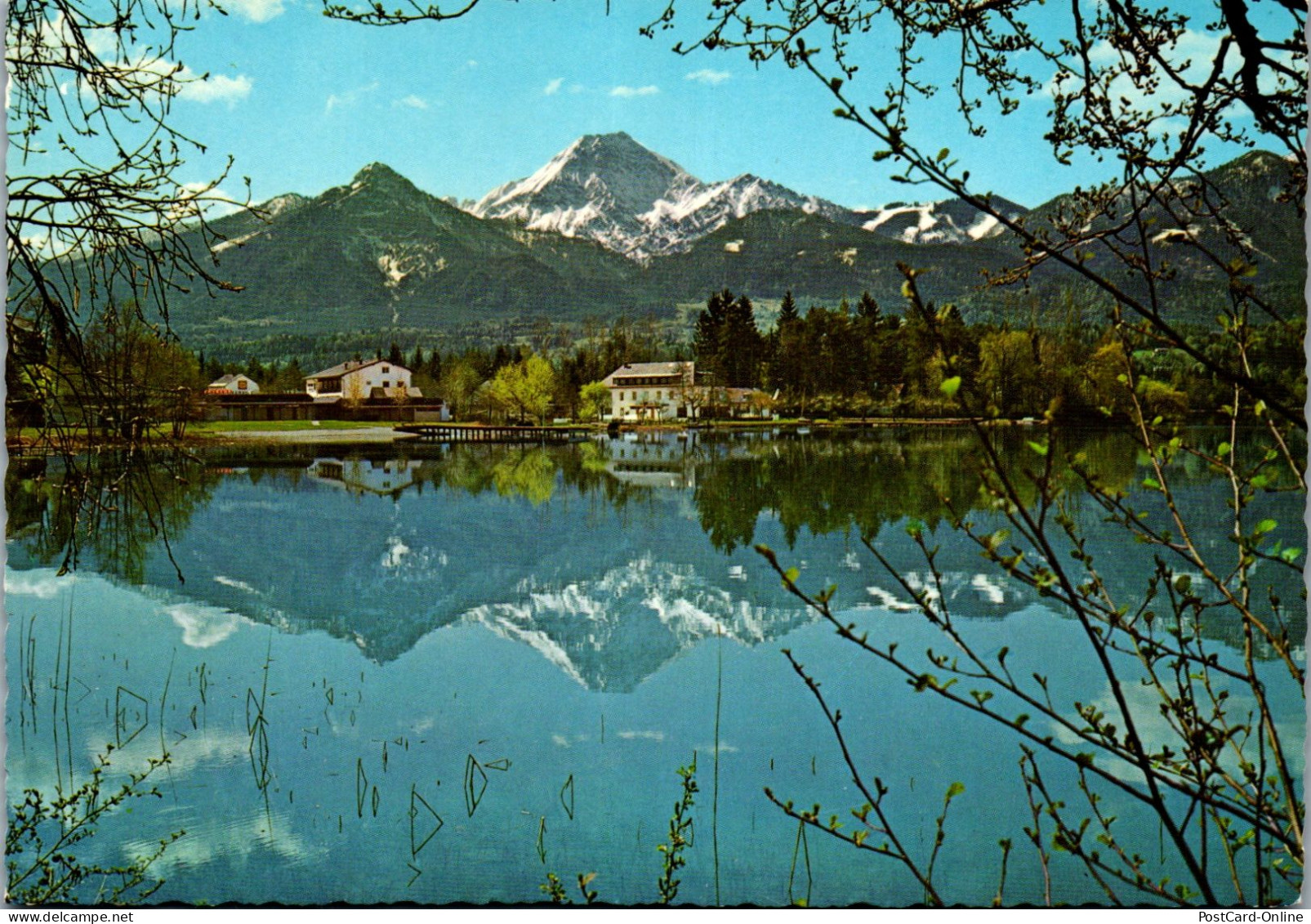 49518 - Kärnten - Faaker See , Mit Blick Gegen Den Mittagskogel - Gelaufen 1979 - Faakersee-Orte