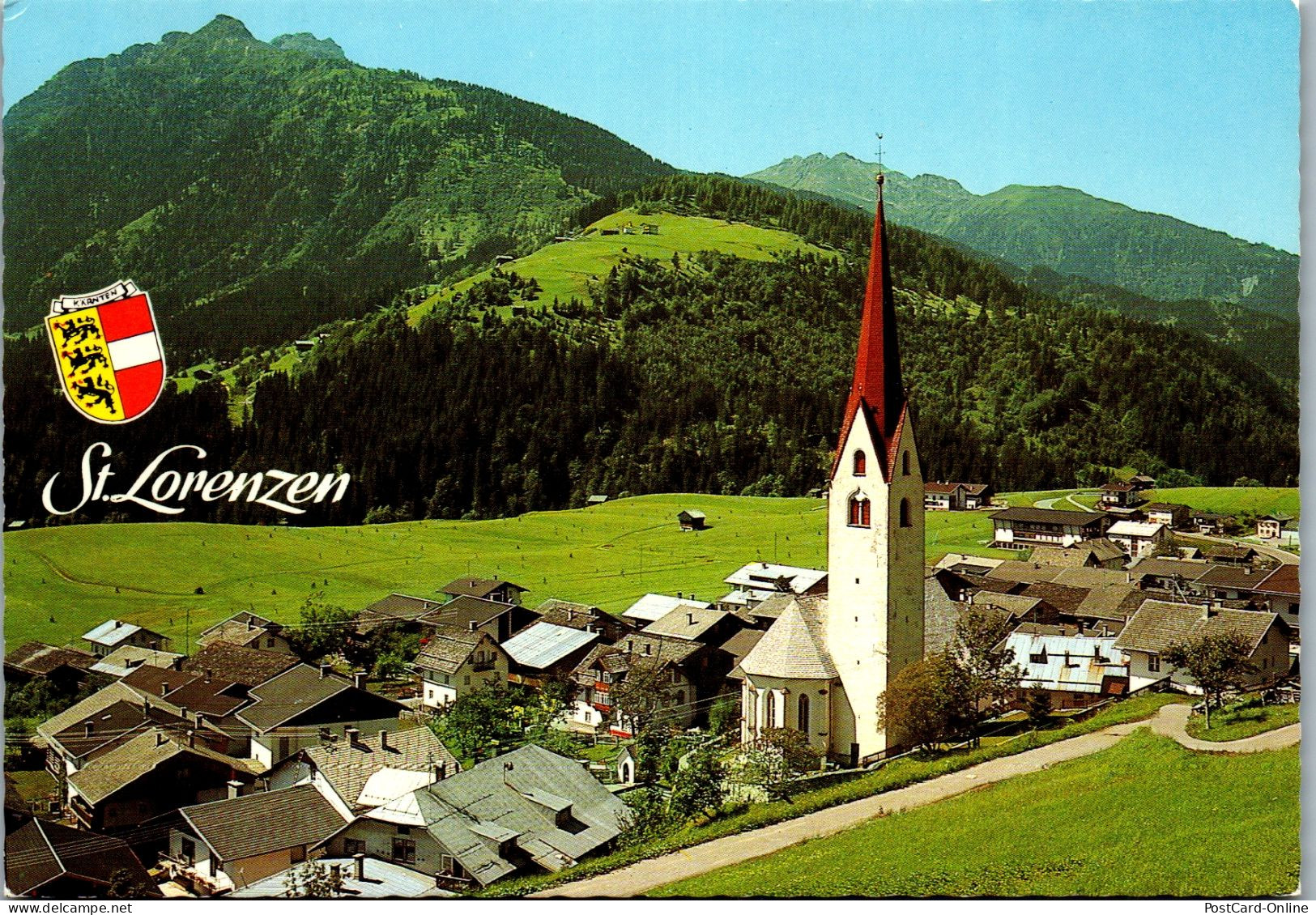 49513 - Kärnten - St. Lorenzen , Im Lesachtal - Gelaufen 1983 - Lesachtal