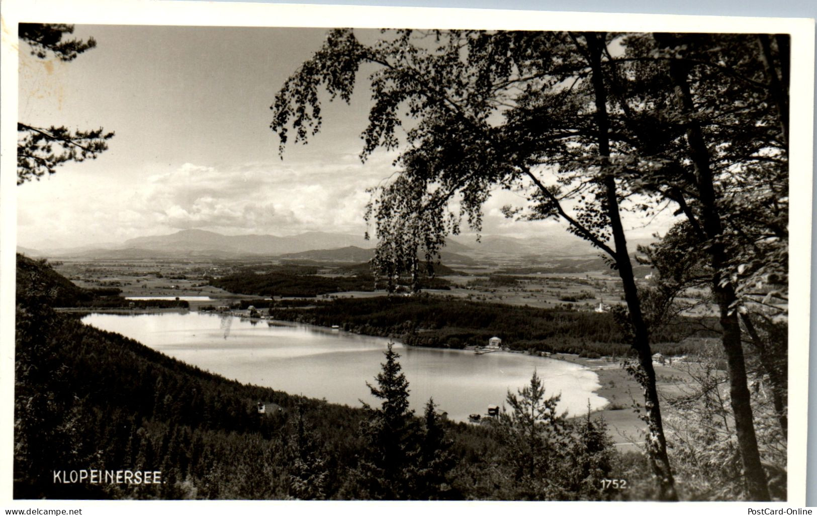 49495 - Kärnten - Klopeinersee , Panorama - Gelaufen  - Klopeinersee-Orte