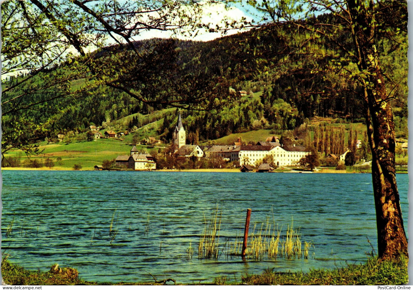 49478 - Kärnten - Ossiach , Am Ossiacher See - Gelaufen  - Ossiachersee-Orte