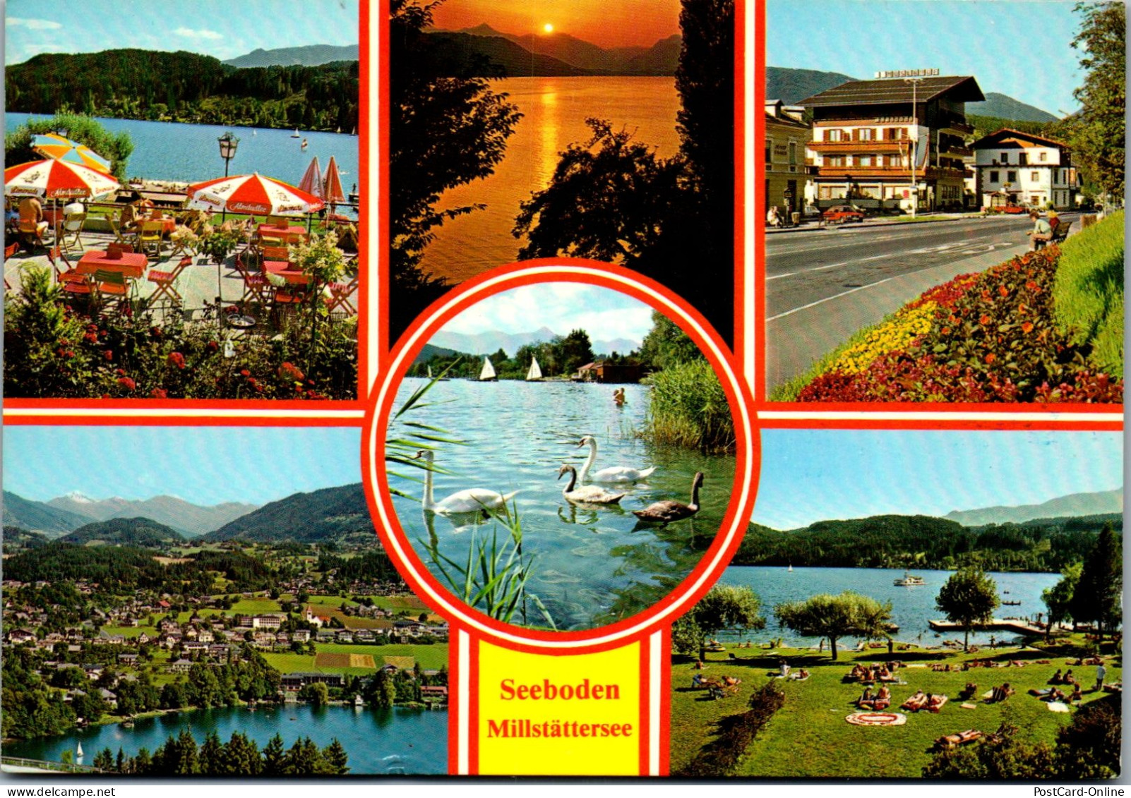 49471 - Kärnten - Seeboden , Millstättersee , Mehrbildkarte - Gelaufen 1982 - Millstatt