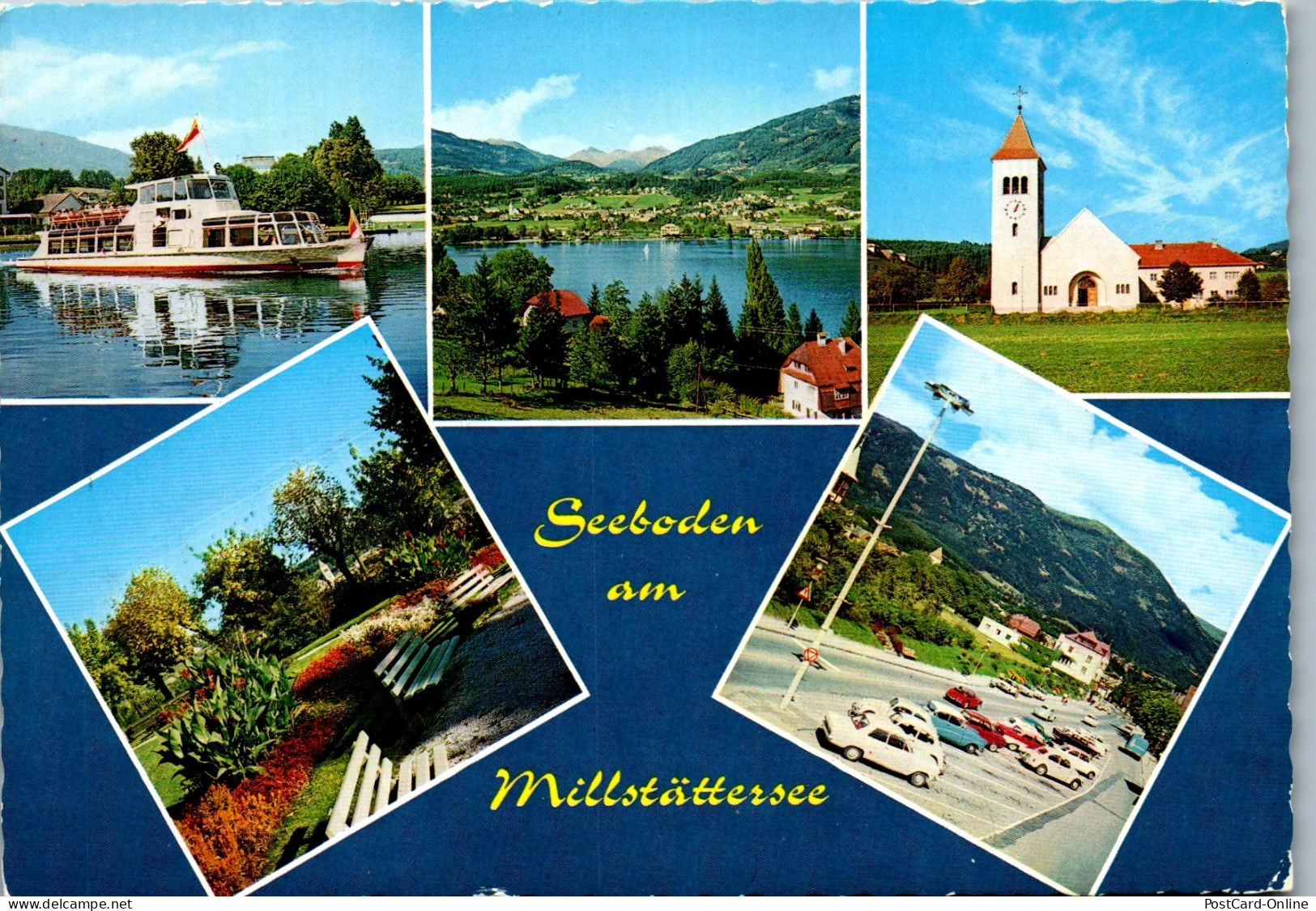 49469 - Kärnten - Seeboden , Am Millstättersee - Gelaufen  - Millstatt