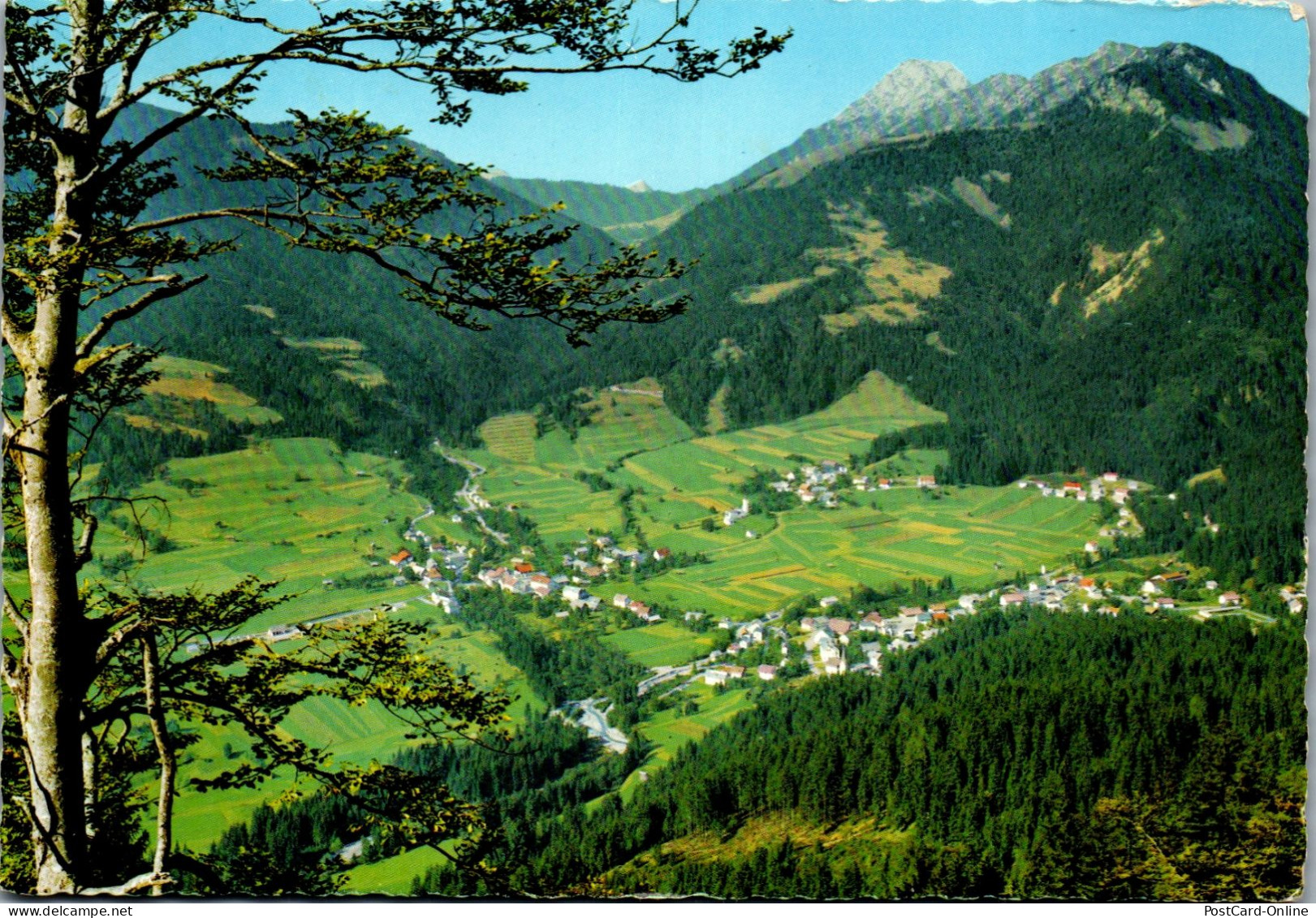 49438 - Kärnten - Weißbriach , Blick Gegen Reiskofel - Gelaufen  - Weissensee