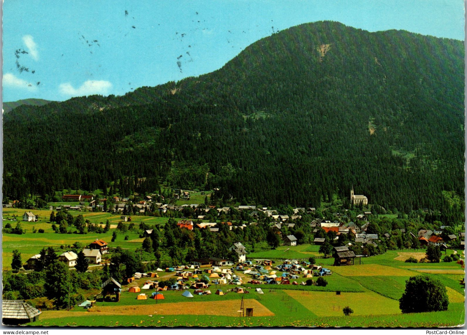 49436 - Kärnten - Weißbriach , Camping Alpendorf , Johann Santner - Gelaufen 1978 - Weissensee