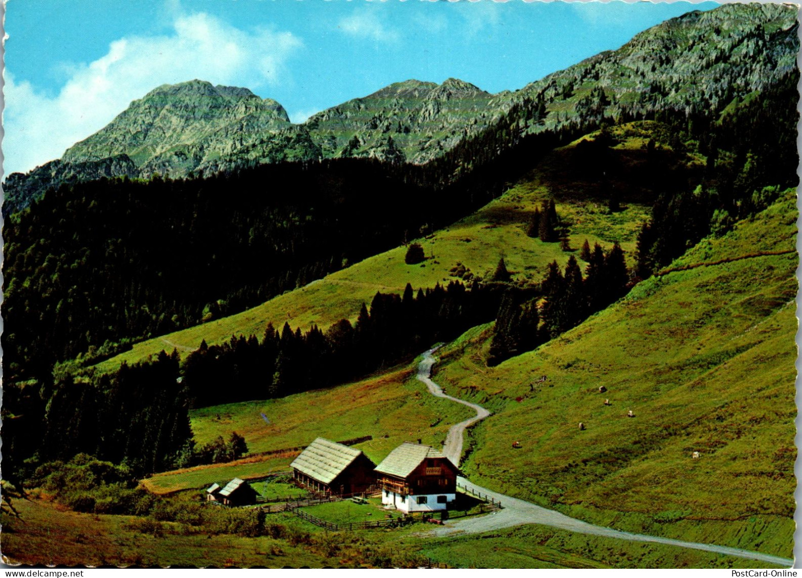 49418 - Kärnten - Möselalm , Mit Reißkofel - Gelaufen  - Weissensee