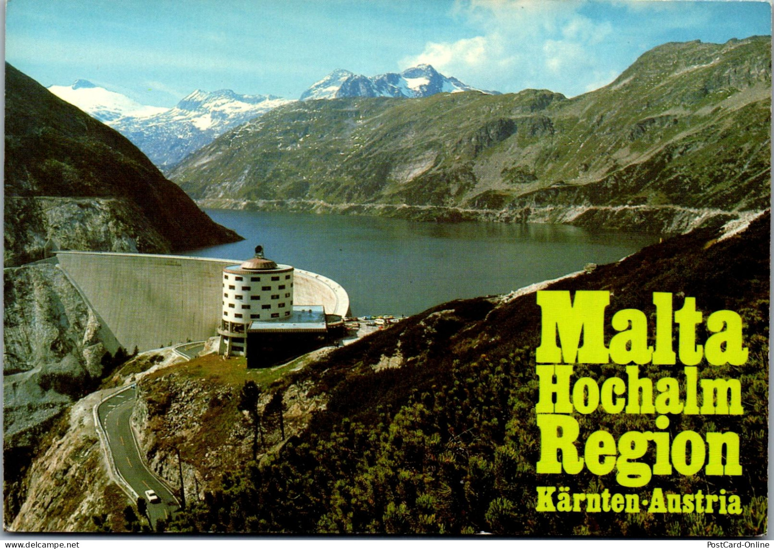 49423 - Kärnten - Malta , Sporthotel Maltatal Mit Kölnbreinsperre - Gelaufen 1983 - Spittal An Der Drau