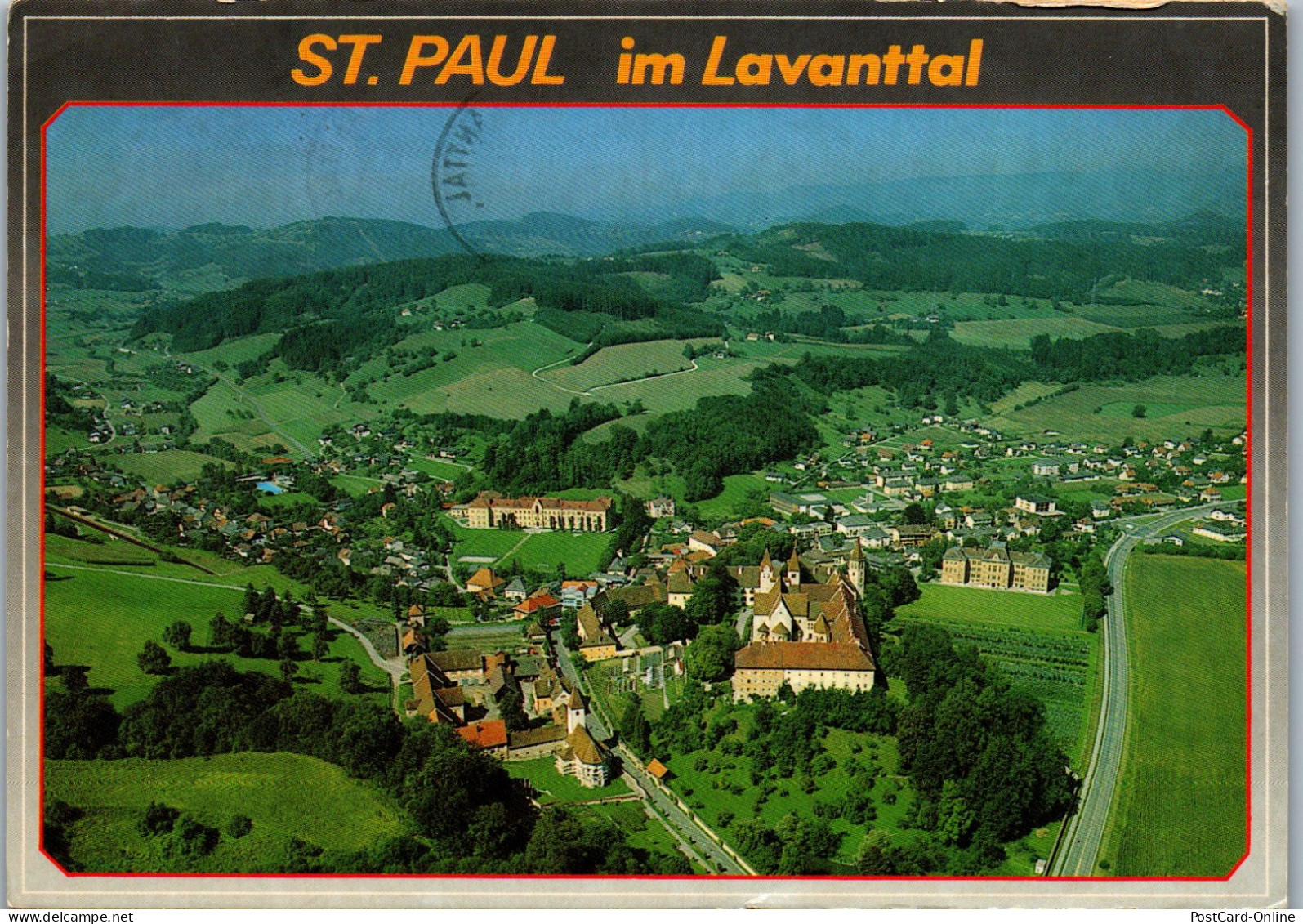 49407 - Kärnten - St. Paul , Im Lavanttal , Panorama - Gelaufen 1991 - Wolfsberg