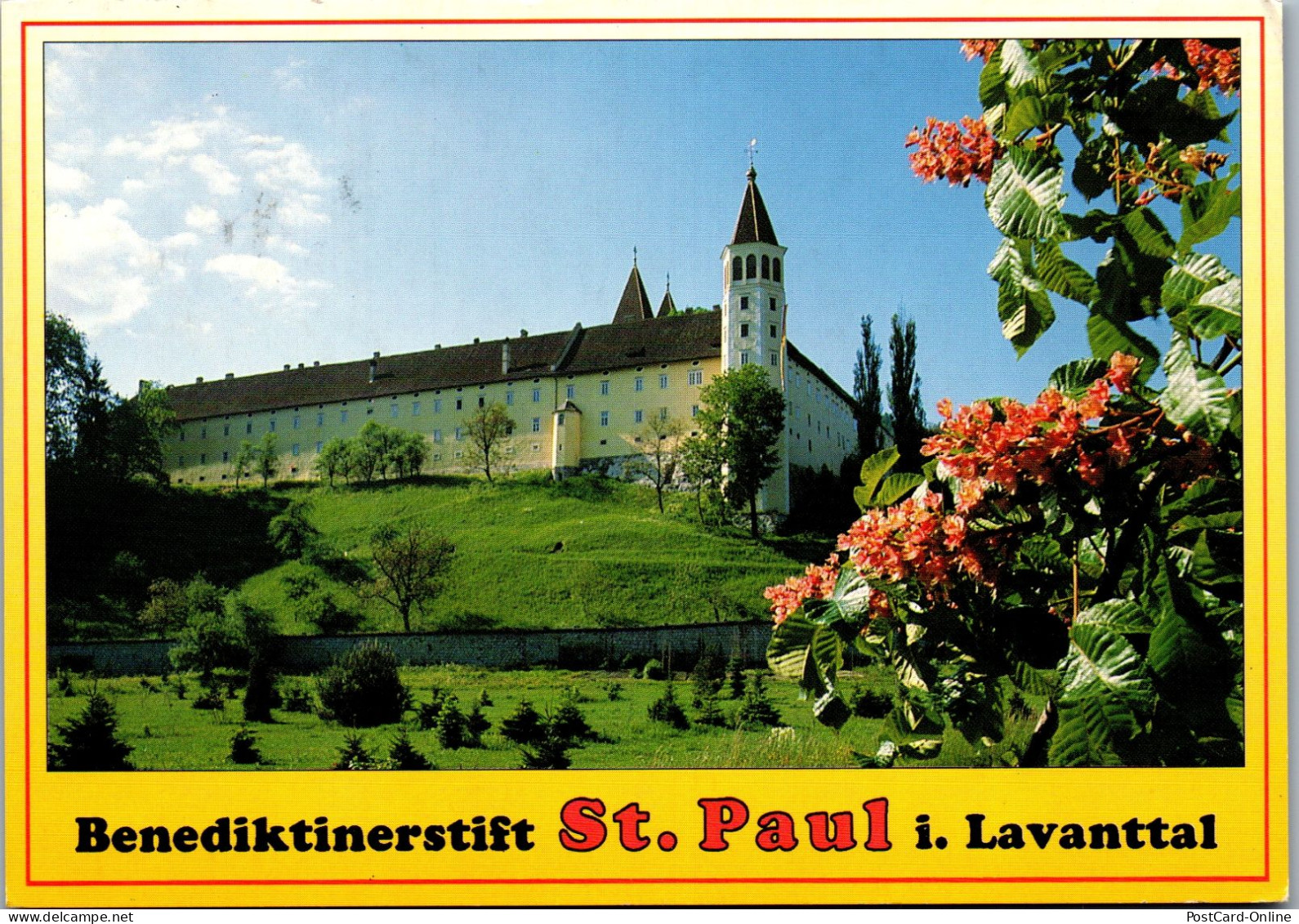 49409 - Kärnten - St. Paul , Im Lavanttal , Benediktinerstift - Gelaufen 1993 - Wolfsberg