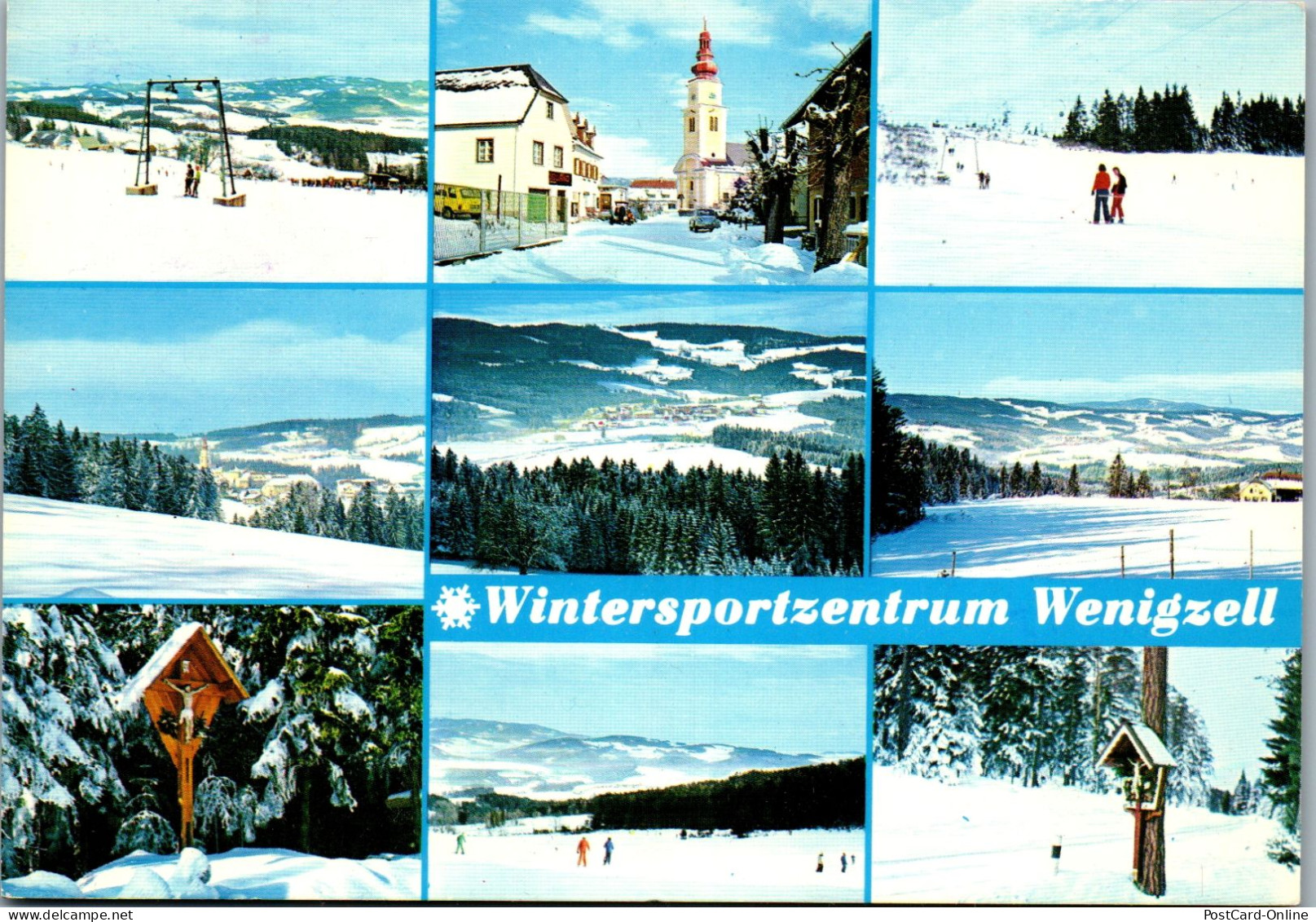 50394 - Steiermark - Wenigzell , Winter , Ski , Mehrbildkarte - Gelaufen  - Hartberg