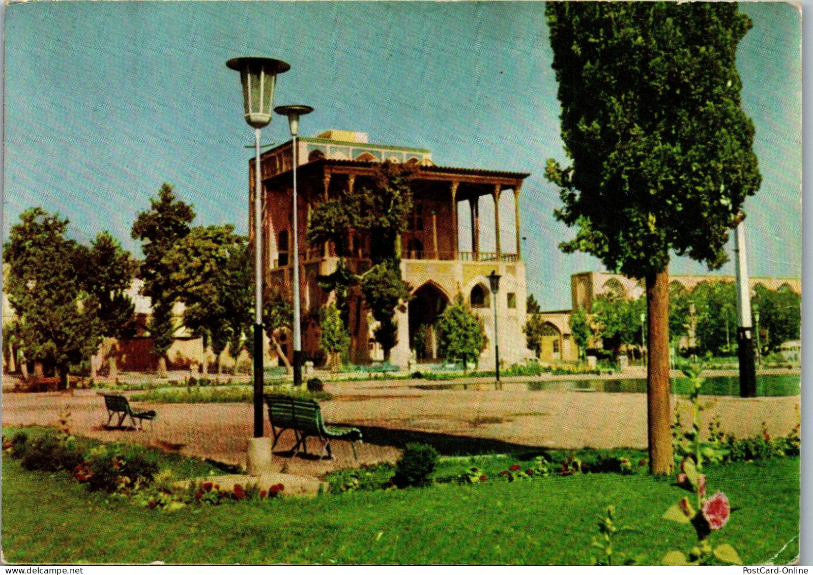 50404 - Iran - Isfahan , Ali Ghapoo - Gelaufen 1971 - Irán