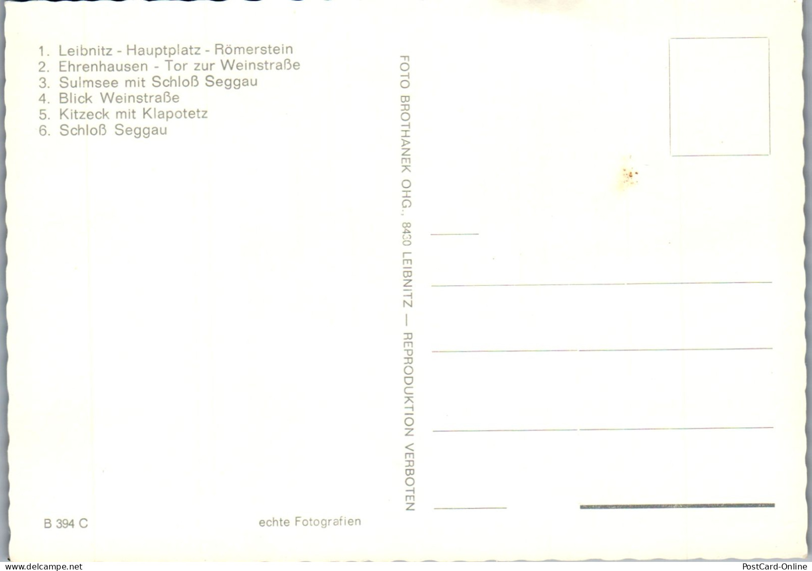 50384 - Steiermark - Weinland , Klapotetz , Mehrbildkarte - Nicht Gelaufen  - Other & Unclassified