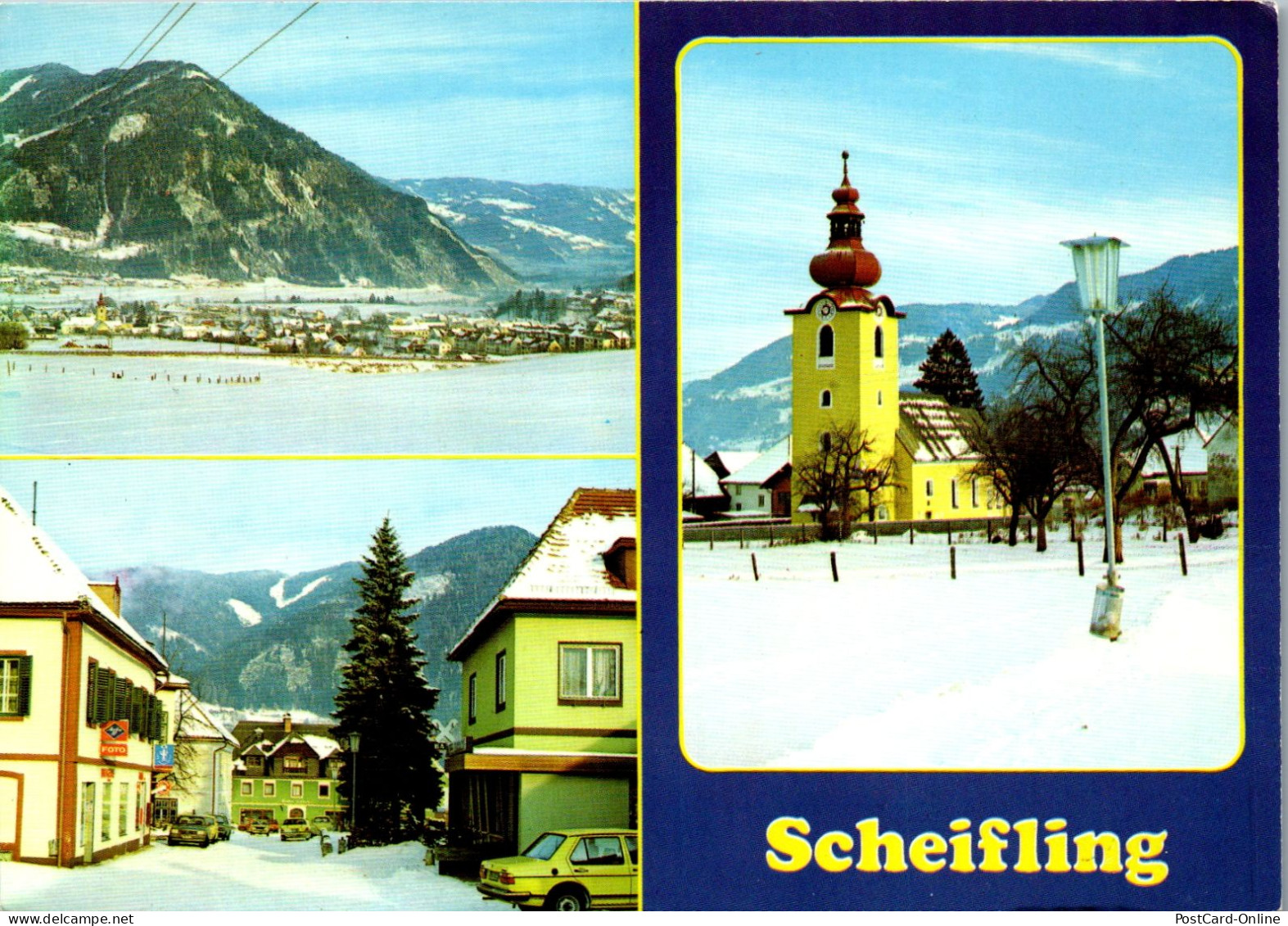 50368 - Steiermark - Scheifling , Mehrbildkarte - Gelaufen 1984 - Scheifling