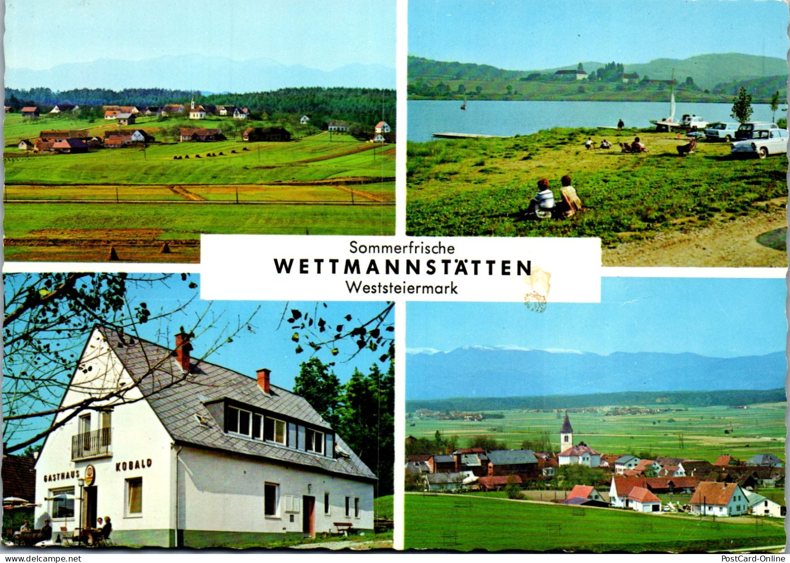 50365 - Steiermark - Wettmannstätten , Gasthaus Kobald , Mehrbildkarte - Gelaufen 1971 - Deutschlandsberg