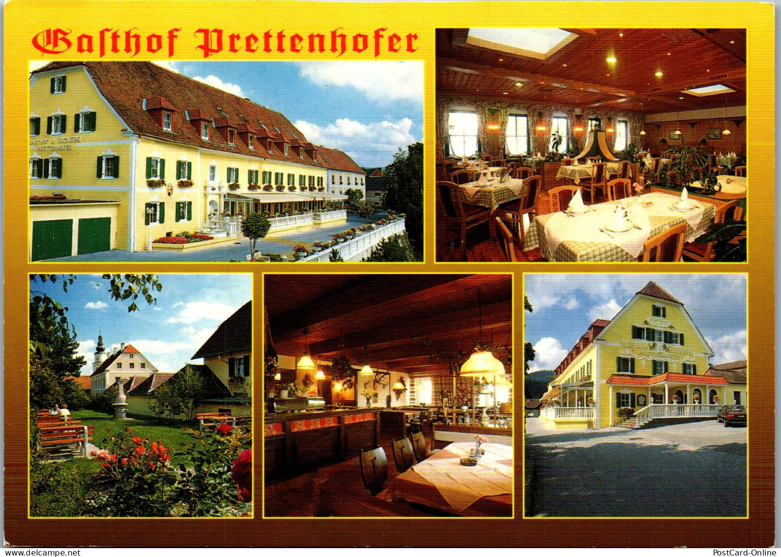 50364 - Steiermark - Wenigzell , Gasthof Prettenhofer - Gelaufen 1993 - Hartberg