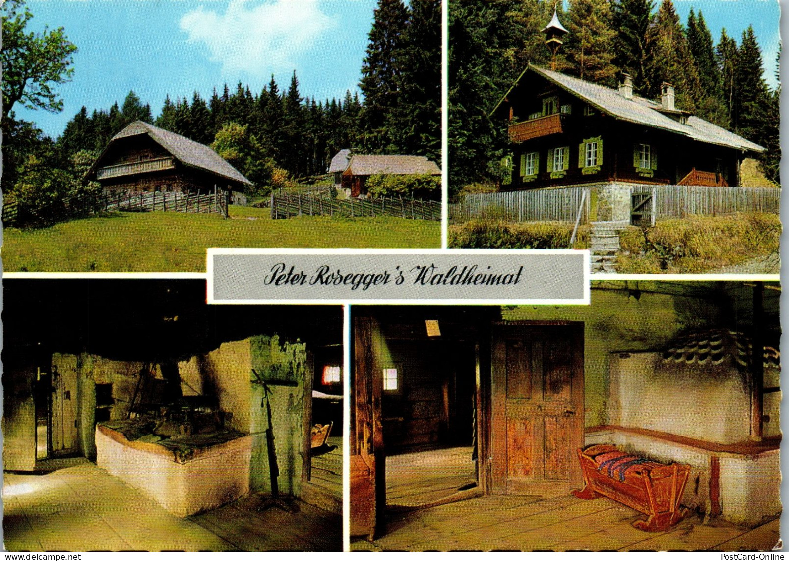 50355 - Steiermark - Krieglach , Alpl , Peter Rosegger's Waldheimat - Gelaufen 1970 - Krieglach