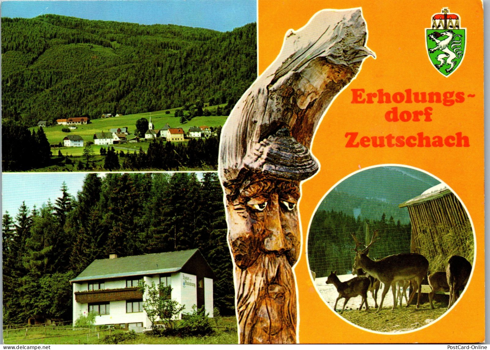 50351 - Steiermark - Zeutschach , Mit Grebenzen , Haus Am Rainberg - Gelaufen 1982 - Neumarkt