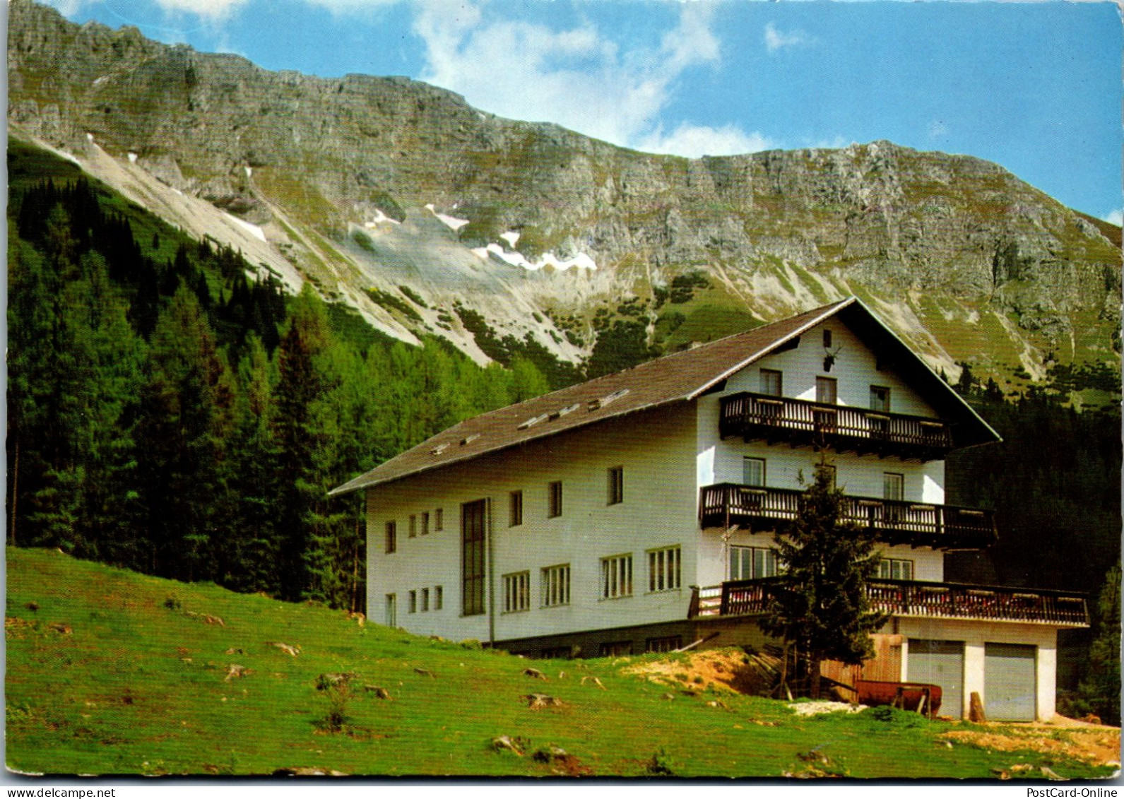 50326 - Steiermark - Veitsch , Groß Veitsch , Gasthof Scheikl , Brunnalm - Gelaufen  - Mürzzuschlag