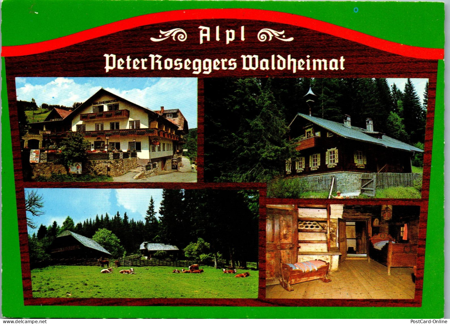 50308 - Steiermark - Krieglach , Alpl , Peter Rosegger's Waldheimat - Gelaufen 1979 - Krieglach