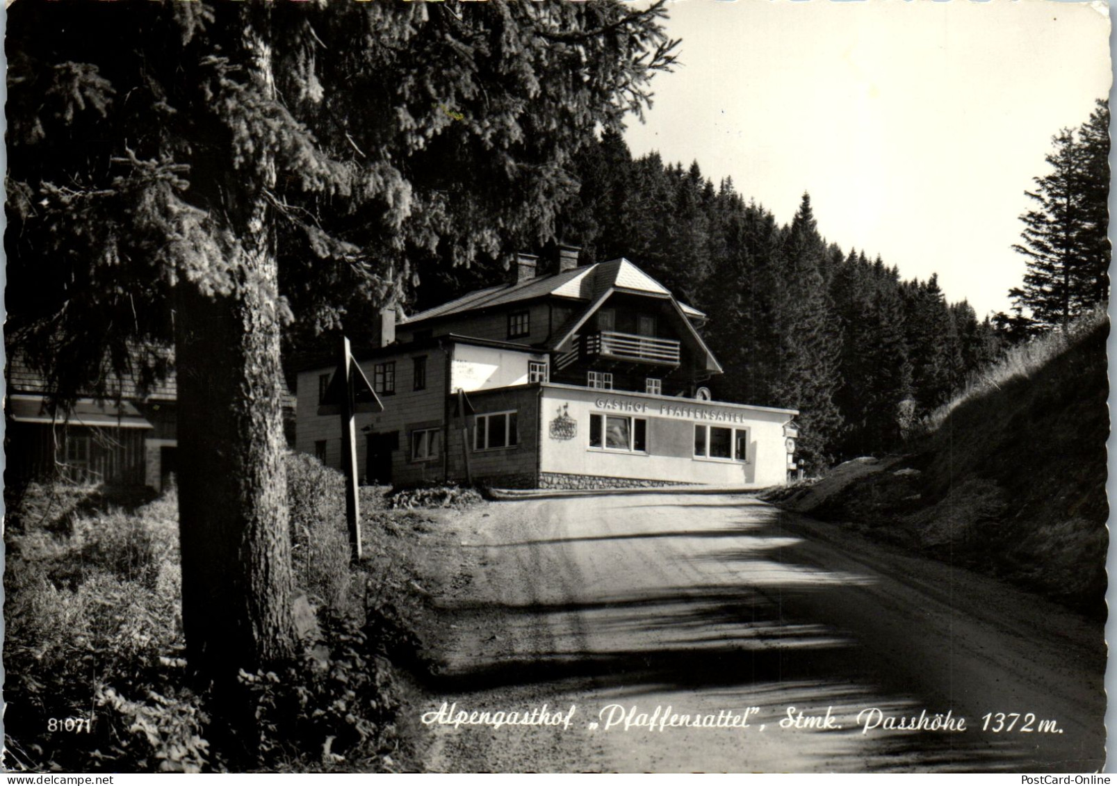 50302 - Steiermark - Steinhaus Am Semmering , Gasthof Pfaffensattel , M. Grundbichler - Gelaufen  - Steinhaus Am Semmering