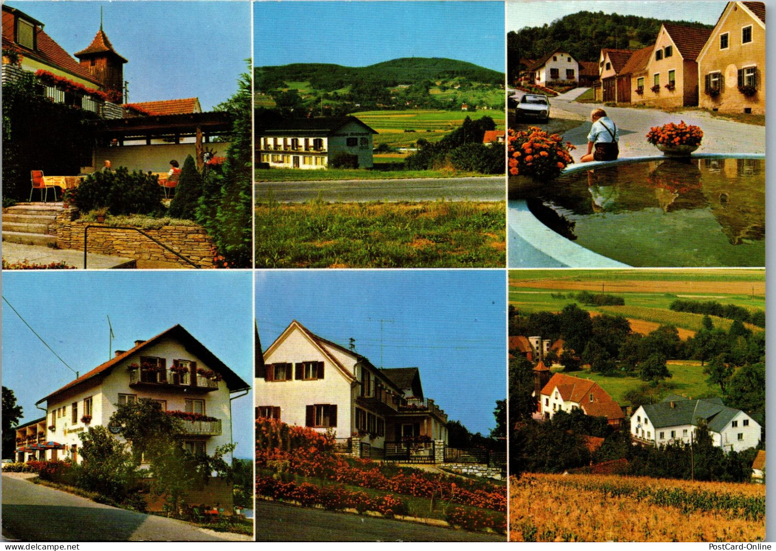 50299 - Steiermark - Penzendorf , Bei Hartberg , Pension Kratzmann , Posch Martin , Dorfplatz , Terler - Gelaufen  - Hartberg