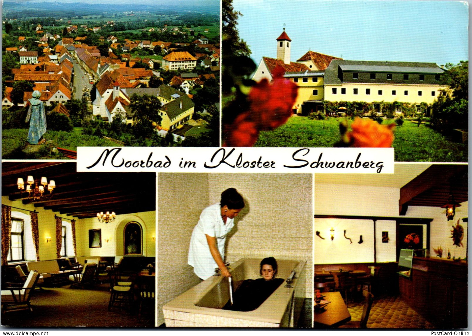 50291 - Steiermark - Schwanberg , Moorbad Im Kloster Schwanberg , Mehrbildkarte - Gelaufen 1981 - Deutschlandsberg