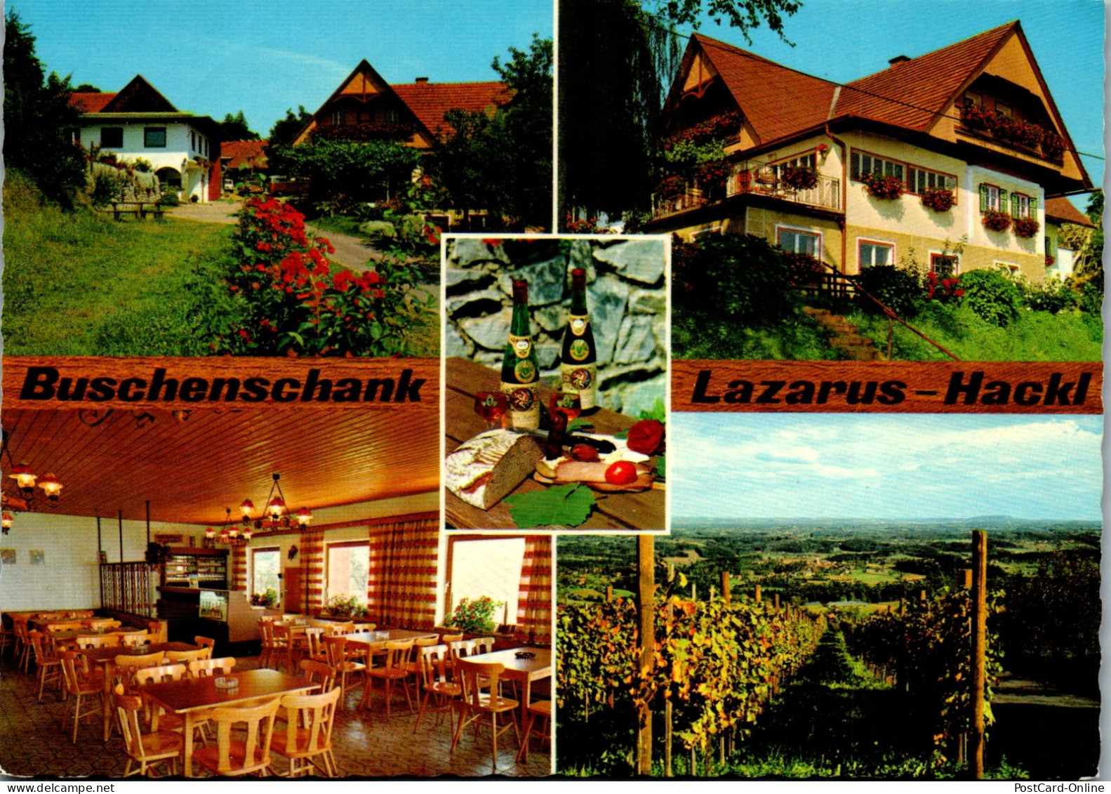 50273 - Steiermark - St. Stefan Ob Stainz , Buschenschank Lazarus Hackl Vlg. Pers , Langegg - Gelaufen 1979 - Stainz