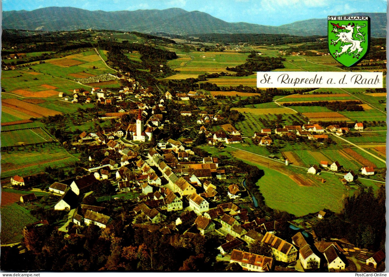 50271 - Steiermark - St. Ruprecht An Der Raab , Panorama - Gelaufen 1984 - Weiz