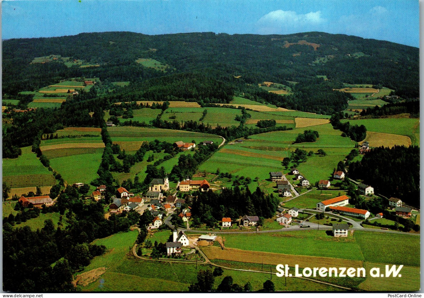 50255 - Steiermark - St. Lorenzen Am Wechsel , Panorama - Gelaufen 1984 - Fürstenfeld