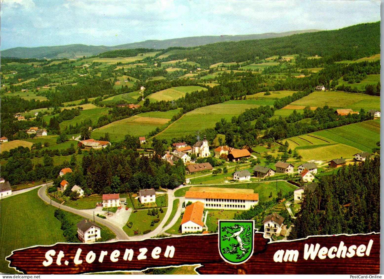 50251 - Steiermark - St. Lorenzen Am Wechsel , Panorama - Gelaufen 1980 - Fürstenfeld