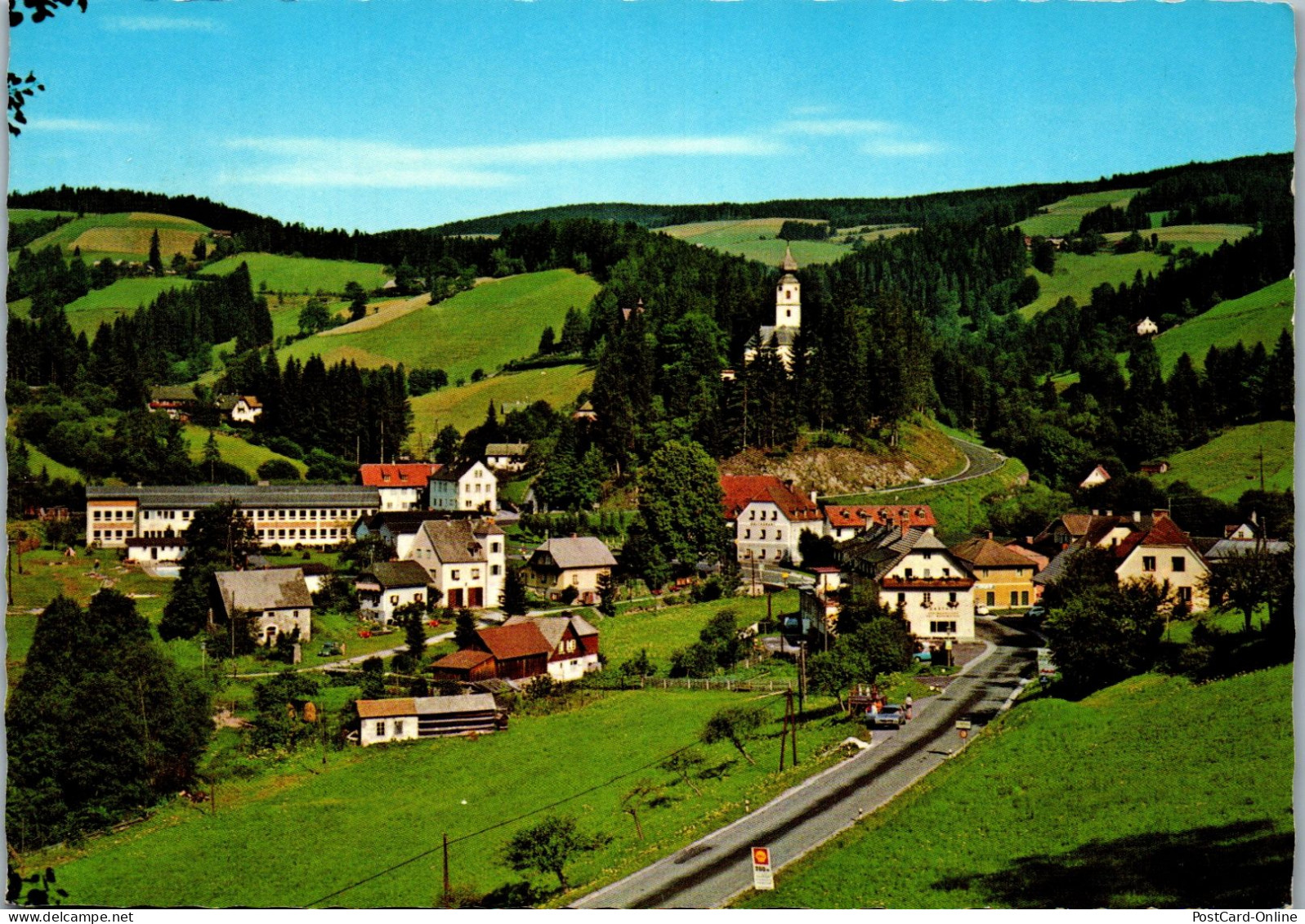 50246 - Steiermark - St. Kathrein Am Hauenstein , Panorama - Gelaufen 1983 - Weiz