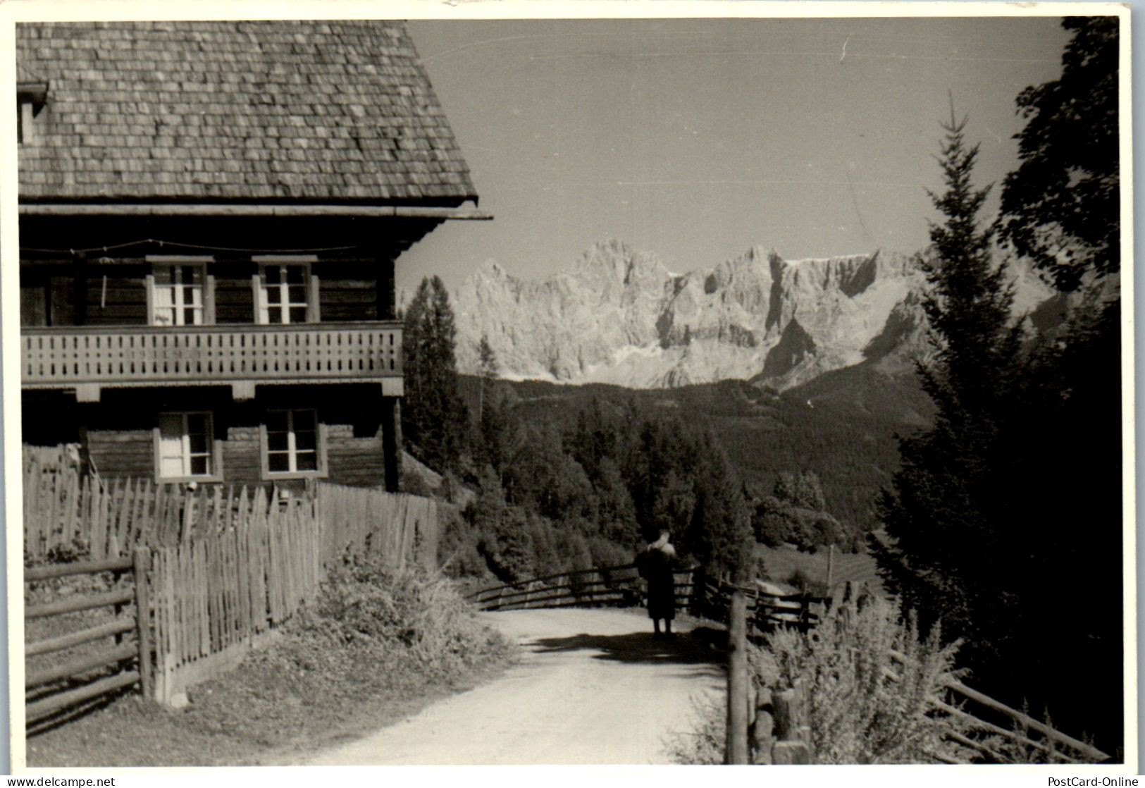 50228 - Steiermark - Rohrmoos , Bauernhaus Im Preuneggtal Gegen Dachstein - Nicht Gelaufen 1961 - Schladming