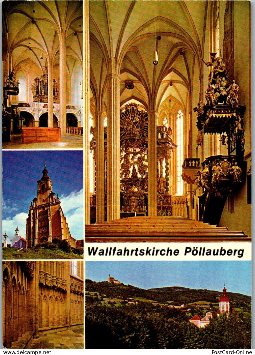 50225 - Steiermark - Pöllauberg , Wallfahrtskirche , Mehrbildkarte - Gelaufen  - Pöllau