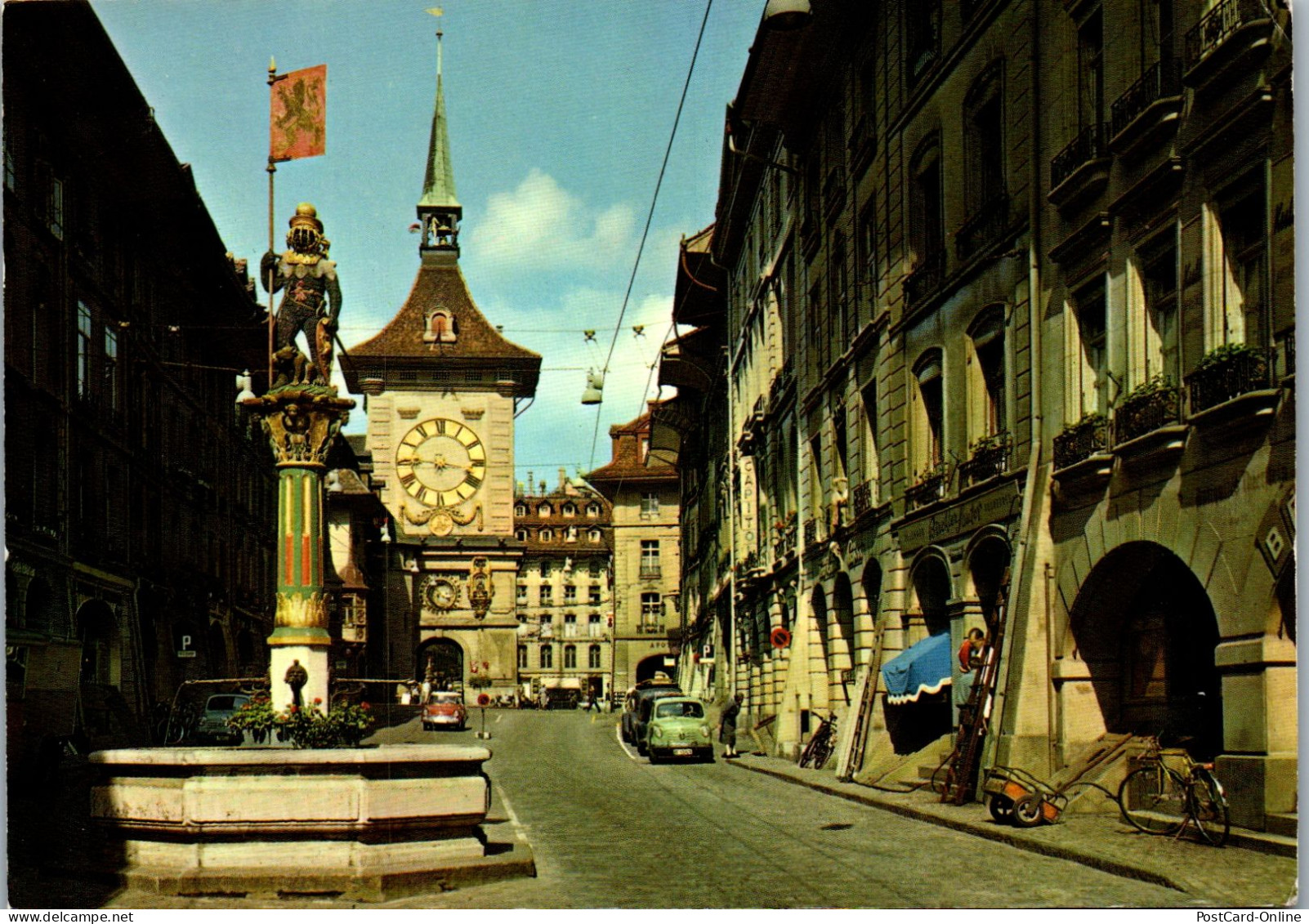 50201 - Schweiz - Bern , Zeitglockenturm - Gelaufen 1982 - Berne