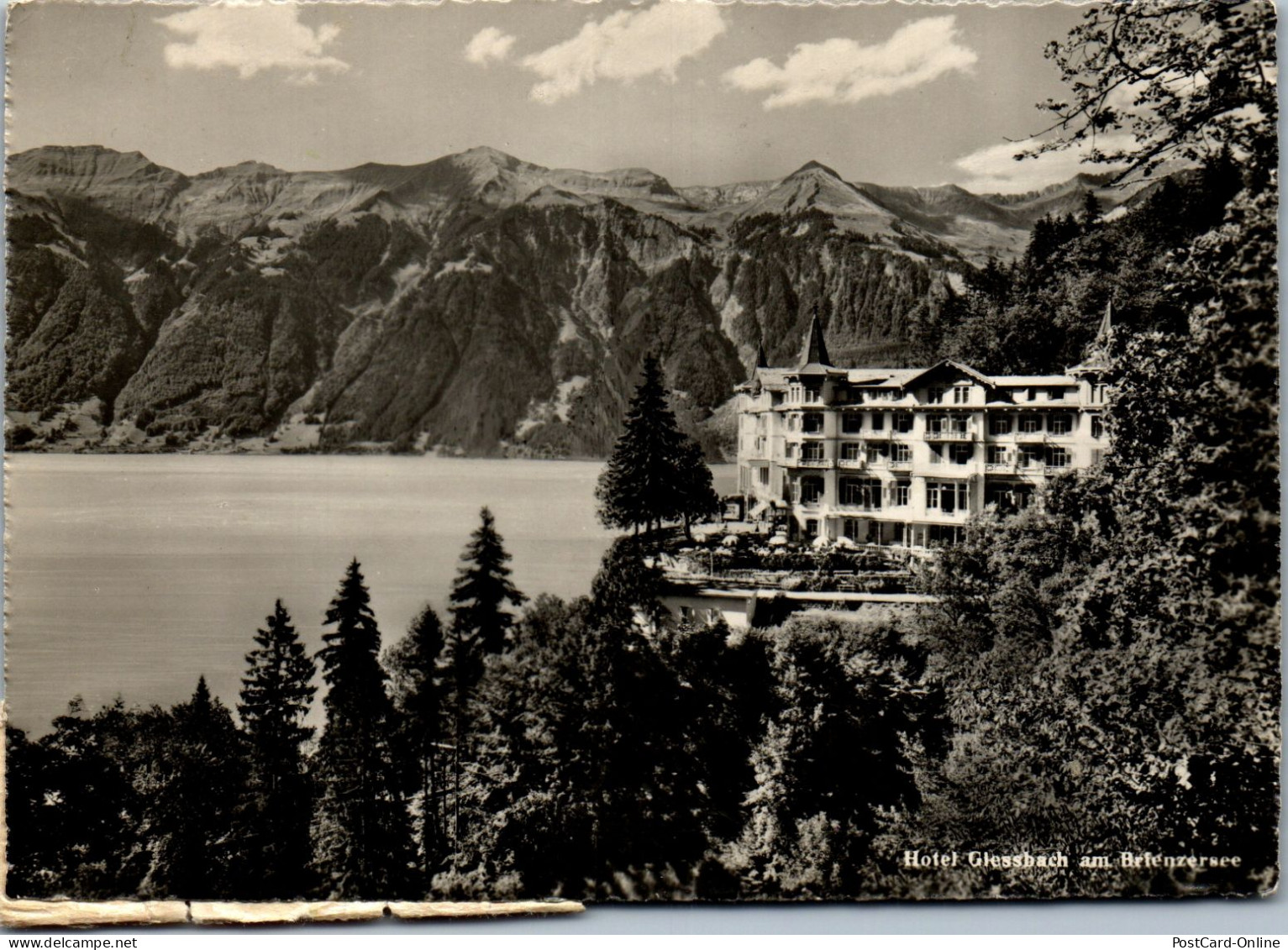 50184 - Schweiz - Brienz , Hotel Giessbach Am Brienzersee , Zensur , Mehrfachfrankierung - Gelaufen 1950 - Brienz