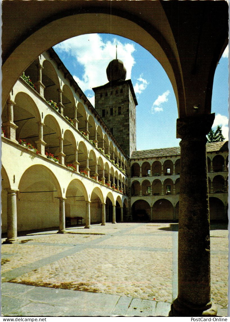 50182 - Schweiz - Brig , Hof Im Stockalperschloss - Nicht Gelaufen  - Brigue-Glis 